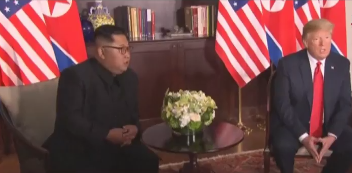 Trump ile Kim Jong  Arasındaki Tarihi Görüşme