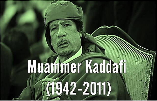 Muammer Kaddafi kimdir? Kaddafi’nin biyografisi