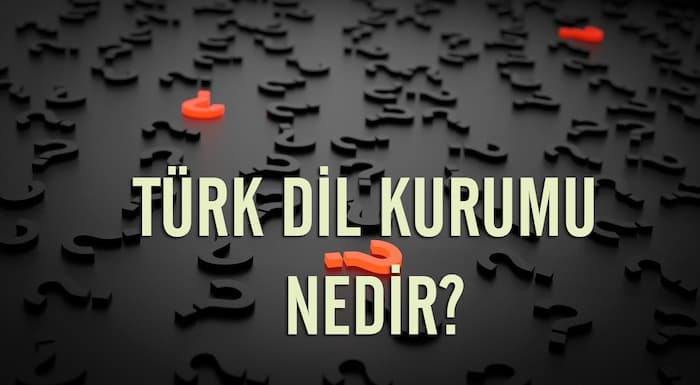 Türk Dil Kurumu nedir, ne zaman kurulmuştur? (Kısaca)